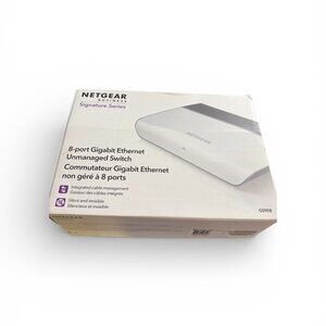 Netgear 8-port Gigabit Ethernet Unmanaged Switch GS908 Business Signature Series